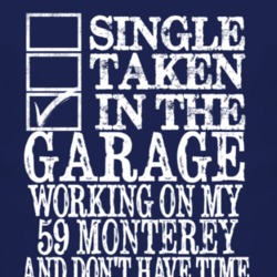 Single Taken In The Garage With 1959 MERCURY MONTEREY T Shirt