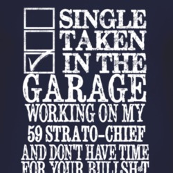 Single Taken In The Garage With 1959 Pontiac Strato-Chief T Shirt