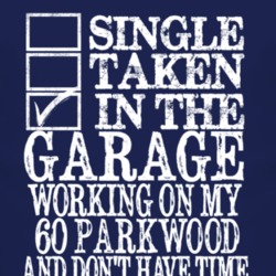 Single Taken In The Garage With 1960 Chevy Parkwood T Shirt