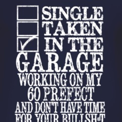 Single Taken In The Garage With 1960 Prefect T Shirt