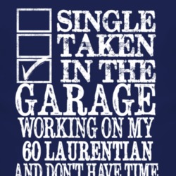 Single Taken In The Garage With 1960 Pontiac Laurentian T Shirt