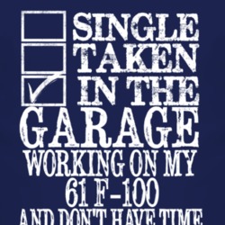 Single Taken In The Garage With 1961 F-100 T Shirt