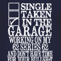 Single Taken In The Garage With 1962 Cadillac Series 62 T Shirt