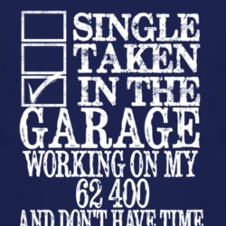 Single Taken In The Garage With 1962 Chevy 400 T Shirt