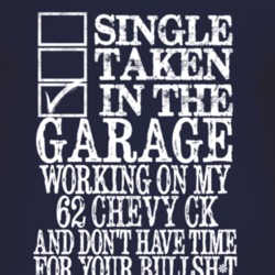 Single Taken In The Garage With 1962 Chevy CK T Shirt