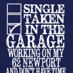 Single Taken In The Garage With 1962 Chrysler Newport T Shirt