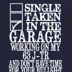 Single Taken In The Garage With 1963 Oldsmobile J-Tr T Shirt