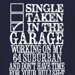 Single Taken In The Garage With 1964 Chevy Suburban T Shirt