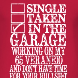 Single Taken In The Garage With 1965 Chevy Veraneio T Shirt
