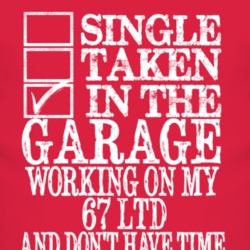 Single Taken In The Garage With 1967 LTD T Shirt