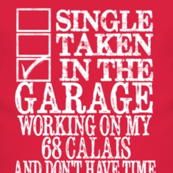 Single Taken In The Garage With 1968 Cadillac Calais T Shirt
