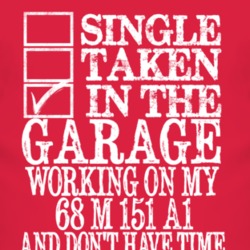 Single Taken In The Garage With 1968 M 151 A1 T Shirt