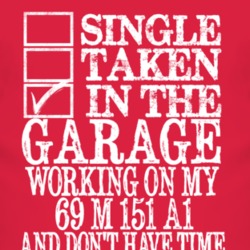 Single Taken In The Garage With 1969 M 151 A1 T Shirt