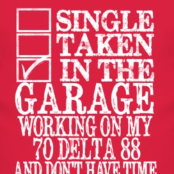 Single Taken In The Garage With 1970 Oldsmobile Delta 88 T Shirt