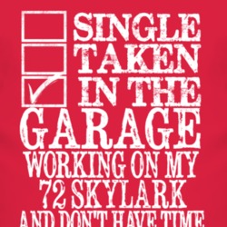 Single Taken In The Garage With 1972 BUICK SKYLARK T Shirt