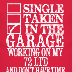 Single Taken In The Garage With 1972 LTD T Shirt