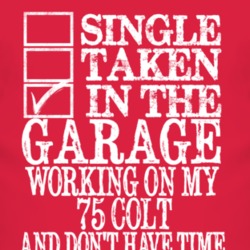 Single Taken In The Garage With 1975 Dodge Colt T Shirt
