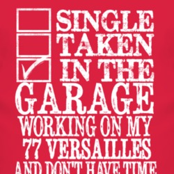 Single Taken In The Garage With 1977 Lincoln Versailles T Shirt