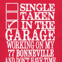 Single Taken In The Garage With 1977 Pontiac Bonneville T Shirt