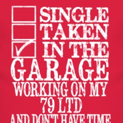 Single Taken In The Garage With 1979 LTD T Shirt