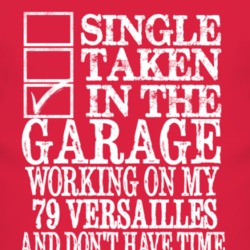 Single Taken In The Garage With 1979 Lincoln Versailles T Shirt