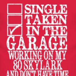 Single Taken In The Garage With 1980 BUICK SKYLARK T Shirt