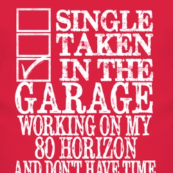 Single Taken In The Garage With 1980 Chrysler Horizon T Shirt