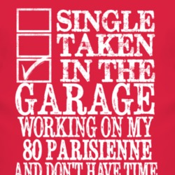 Single Taken In The Garage With 1980 Pontiac Parisienne T Shirt