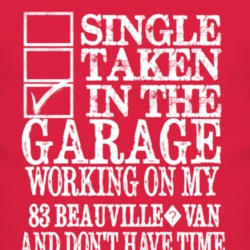Single Taken In The Garage With 1983 Chevy Beauville?Van T Shirt