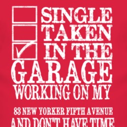 Single Taken In The Garage With 1983 Chrysler New Yorker Fifth Avenue 