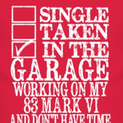 Single Taken In The Garage With 1983 Lincoln Mark VI T Shirt