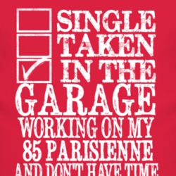 Single Taken In The Garage With 1985 Pontiac Parisienne T Shirt
