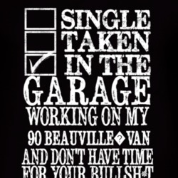 Single Taken In The Garage With 1990 Chevy Beauville?Van T Shirt