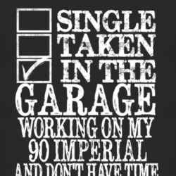 Single Taken In The Garage With 1990 Chrysler Imperial T Shirt