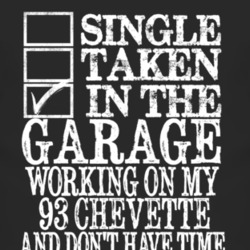 Single Taken In The Garage With 1993 Chevy Chevette T Shirt