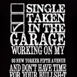 Single Taken In The Garage With 1993 Chrysler New Yorker Fifth Avenue 