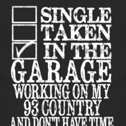 Single Taken In The Garage With 1993 Country T Shirt