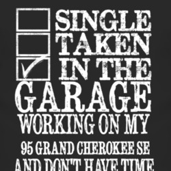Single Taken In The Garage With 1995 Grand Cherokee SE T Shirt