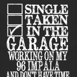 Single Taken In The Garage With 1996 Chevy Impala T Shirt