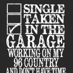 Single Taken In The Garage With 1996 Country T Shirt