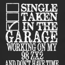 Single Taken In The Garage With 1998 ZX2 T Shirt