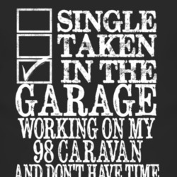 Single Taken In The Garage With 1998 Dodge Caravan T Shirt