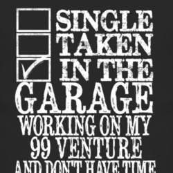 Single Taken In The Garage With 1999 Chevy Venture T Shirt
