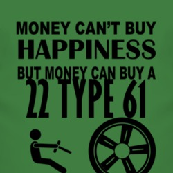 Money Cant Buy Happiness But It Can Buy A 1922 Cadillac Type 61 T Shir