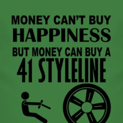 Money Cant Buy Happiness But It Can Buy A 1941 Chevy Styleline T Shirt