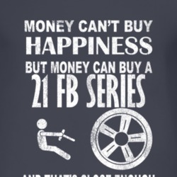 Money Cant Buy Happiness 1921 Chevy FB Series Dark Distressed T Shirt