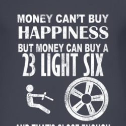 Money Cant Buy Happiness 1923 Studebaker Light Six Dark Distressed T S