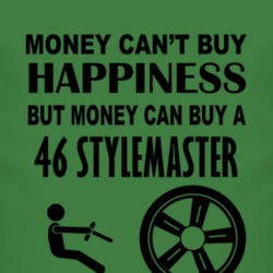 Money Cant Buy Happiness But It Can Buy A 1946 Chevy Stylemaster T Shi