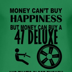 Money Cant Buy Happiness But It Can Buy A 1947 Chevy Deluxe T Shirt