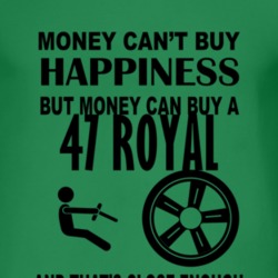Money Cant Buy Happiness But It Can Buy A 1947 Chrysler Royal T Shirt